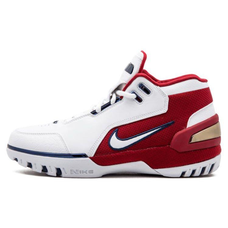 Nike Air Zoom Generation Retro First Game 2017 Men Sneakers White White-Varsity-Crimson-Midnight-Navy 941911-100
Nike Air Zoom Generation Retro First Game 2017 Men Sneakers White White-Varsity-Crimson-Midnight-Navy 941911-100