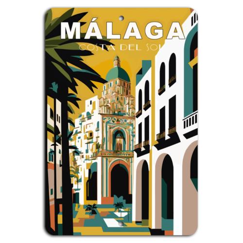 Mlaga Magic Explore the Costa del SolAluminumtin sign 20x30cm(7.8x11.8inch)
Mlaga Magic Explore the Costa del SolAluminumtin sign 20x30cm(7.8x11.8inch)