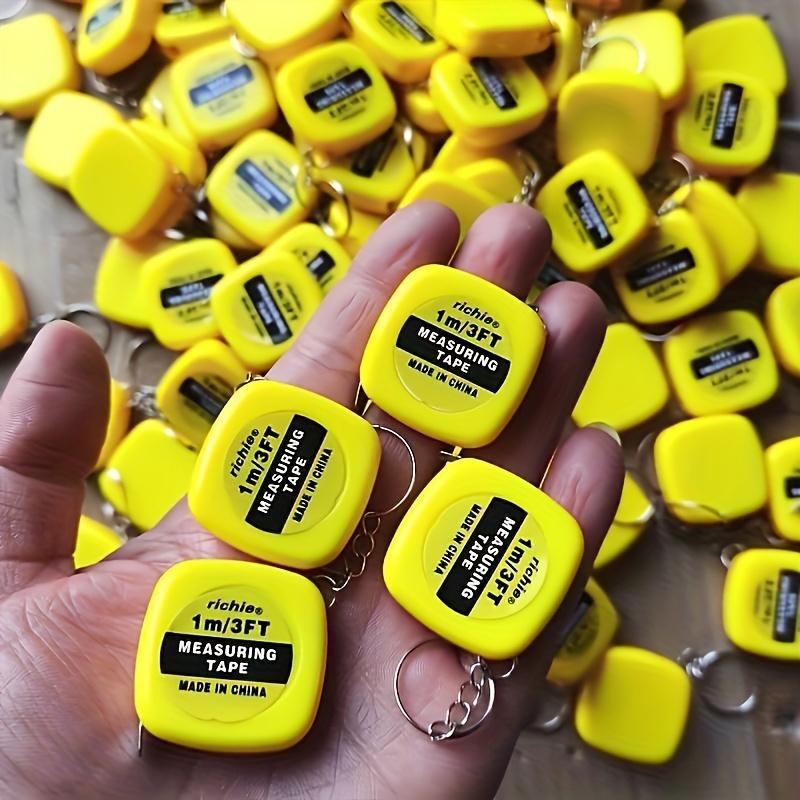 1pc Super Mini Simple Telescopic Measuring Tape 1m/3ft Two Measurement Units Key Ring Tape Measure Portable Ruler Keychain 1M жовтий
1pc Super Mini Simple Telescopic Measuring Tape 1m/3ft Two Measurement Units Key Ring Tape Measure Portable Ruler Keychain 1M жовтий