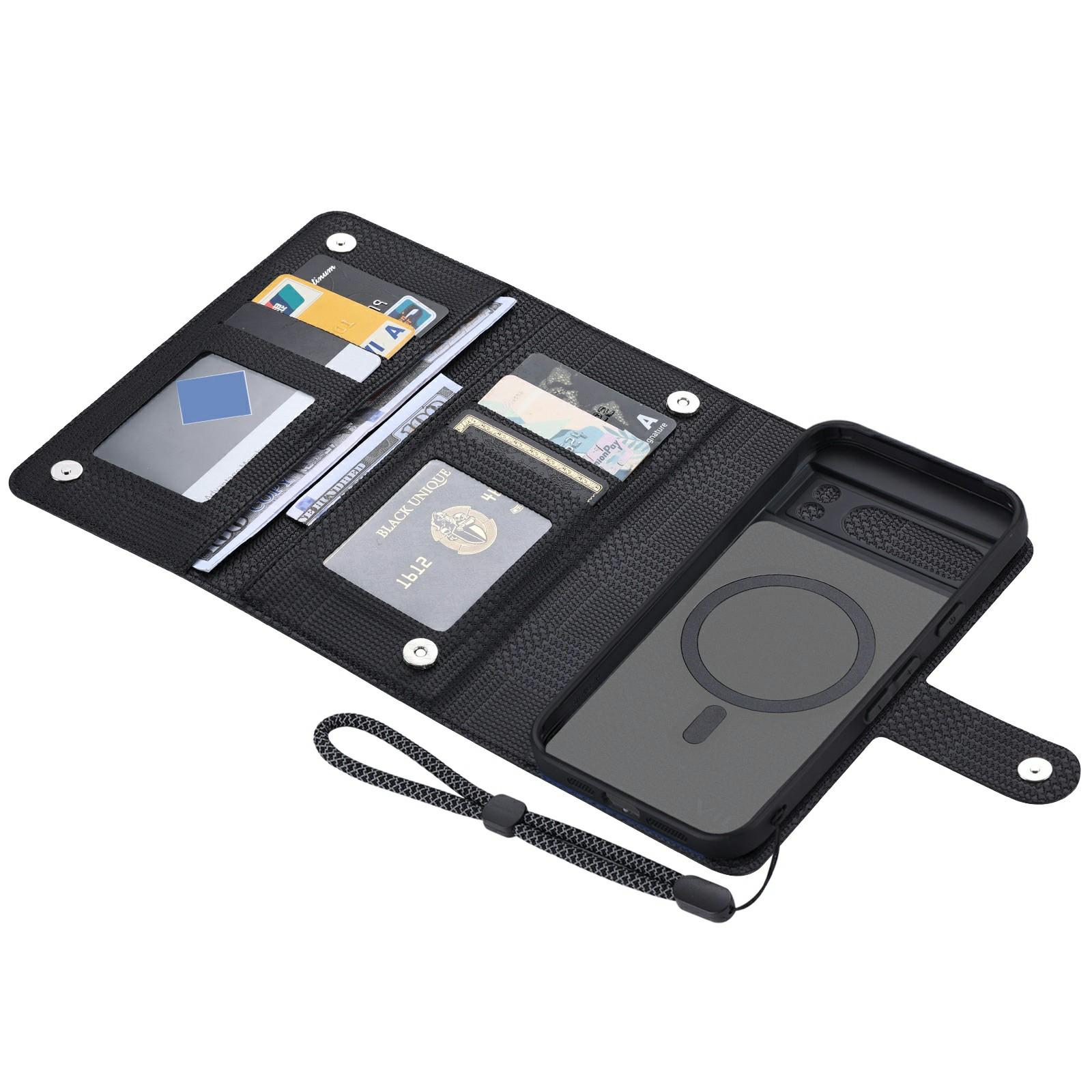 VILI GHA Series For Google Pixel 8 Pro RFID Blocking Case Card Holder Phone Cover Compatible with MagSafe Black
VILI GHA Series For Google Pixel 8 Pro RFID Blocking Case Card Holder Phone Cover Compatible with MagSafe Black