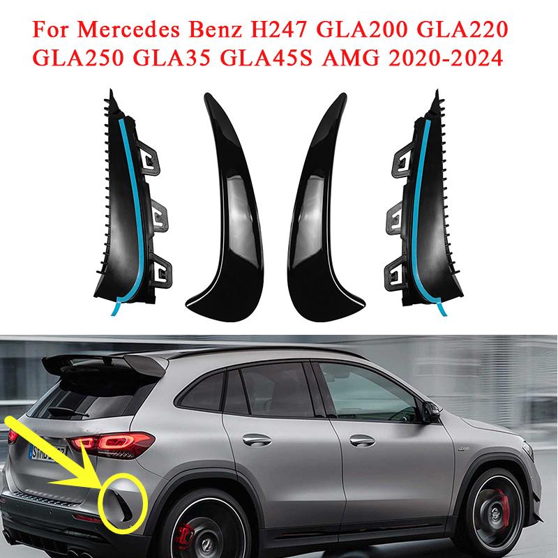 Для Mercedes Benz H247 GLA200 GLA220 GLA250 GLA35 GLA45S AMG 2020 2021+ задний бампер губа сплиттер Canards спойлер крыло плавники Glossy Black Rear
Для Mercedes Benz H247 GLA200 GLA220 GLA250 GLA35 GLA45S AMG 2020 2021+ задний бампер губа сплиттер Canards спойлер крыло плавники Glossy Black Rear