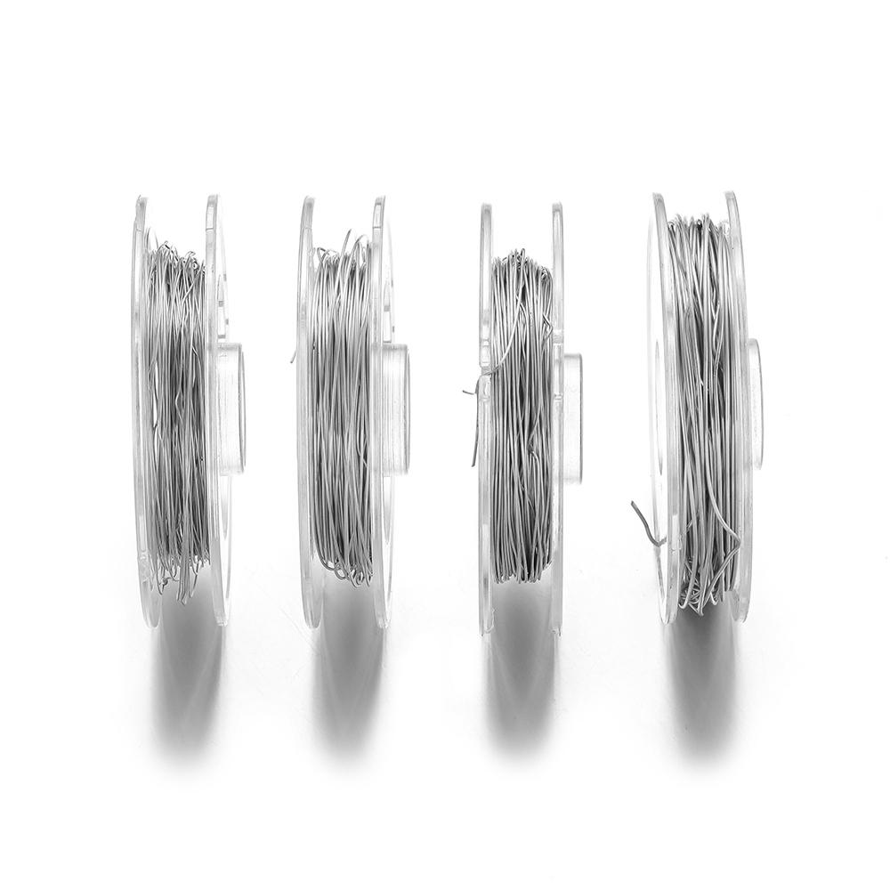 10meters/roll Stainless Steel Resistant Craft Coil String Wire for DIY Jewelry Making Bracelet Necklaces Woven Earrings Making Wire dia. 0.3mm
10meters/roll Stainless Steel Resistant Craft Coil String Wire for DIY Jewelry Making Bracelet Necklaces Woven Earrings Making Wire dia. 0.3mm