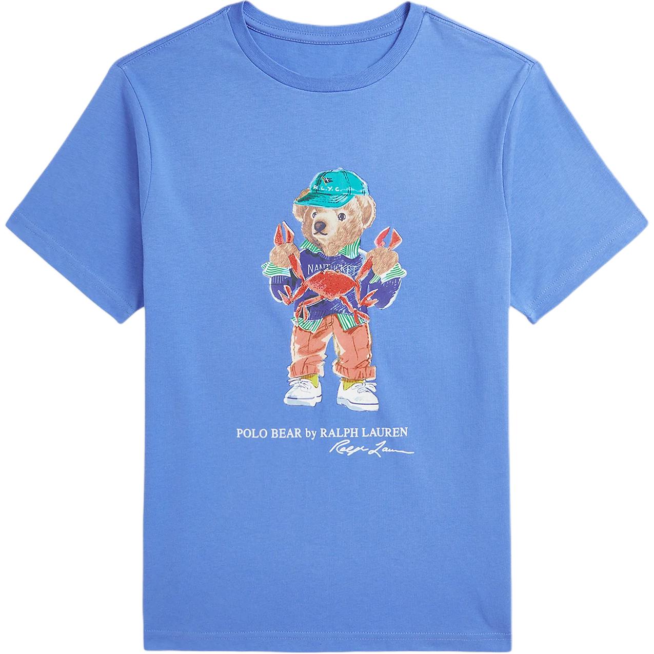 Детская футболка с коротким рукавом и круглым вырезом с принтом Polo Ralph Lauren Детские топы Синий 323973136-001 XL
Детская футболка с коротким рукавом и круглым вырезом с принтом Polo Ralph Lauren Детские топы Синий 323973136-001 XL