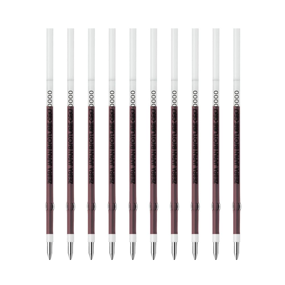 Zebra ballpoint pen refill bio tube lead red 10 pieces oil-based CEK-0.7 B-P-BIO-RCEK7-R
Zebra ballpoint pen refill bio tube lead red 10 pieces oil-based CEK-0.7 B-P-BIO-RCEK7-R
