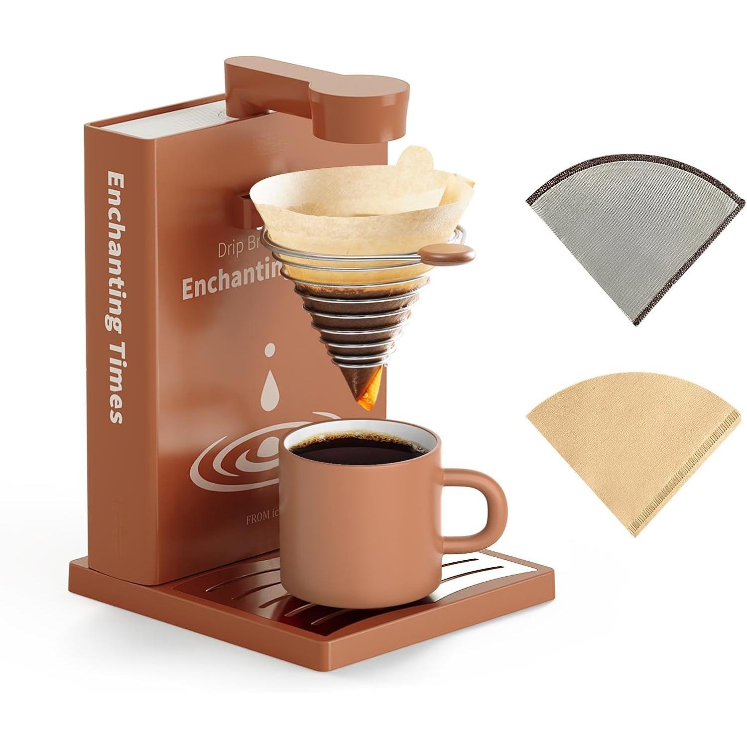 Collapsible Americano Coffee Makers Used with Disposable or Reusable Filters, Single Serve Coffee Machines,Personal Portable Dripper coffee machine бежевый
Collapsible Americano Coffee Makers Used with Disposable or Reusable Filters, Single Serve Coffee Machines,Personal Portable Dripper coffee machine бежевый