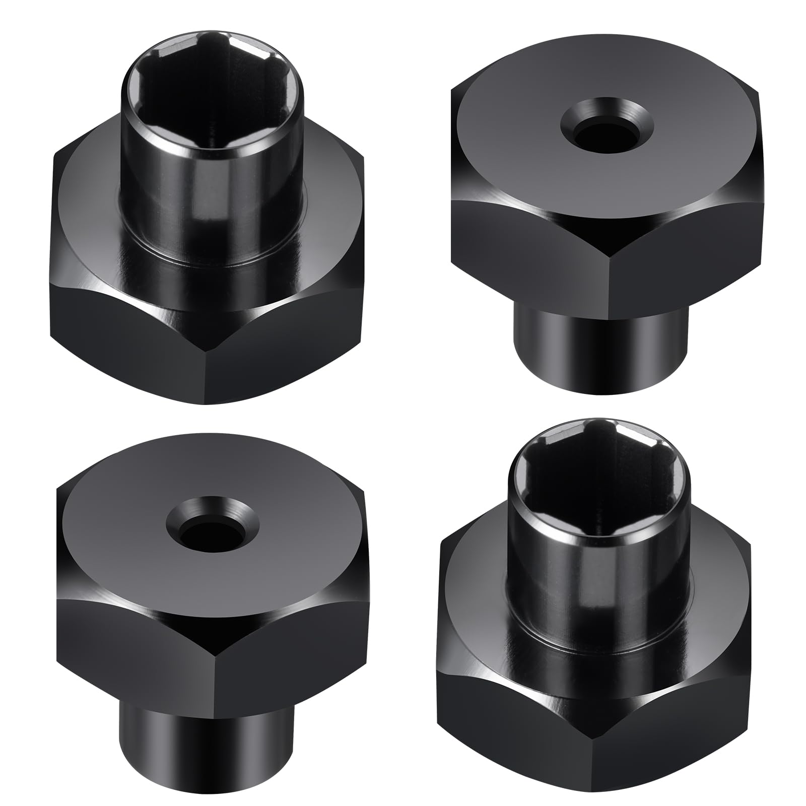 TRZX 4pcs 5mm to 12mm Wheel Hex Hub Adapter Combiner +10mm Upgrade Parts for 1/10 WPL D12 RC Truck
TRZX 4pcs 5mm to 12mm Wheel Hex Hub Adapter Combiner +10mm Upgrade Parts for 1/10 WPL D12 RC Truck
