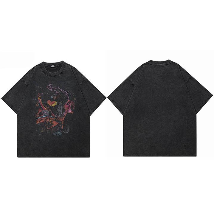 Hip Hop Oversize Washed TShirt Streetwear Harajuku Graffiti Graphic Printed T Shirt Men Spring Summer Short Sleeve Tshirt S
Hip Hop Oversize Washed TShirt Streetwear Harajuku Graffiti Graphic Printed T Shirt Men Spring Summer Short Sleeve Tshirt S