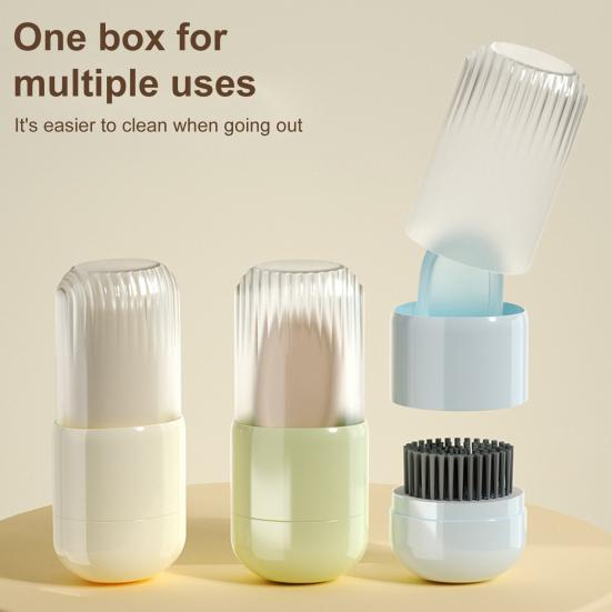 Portable Soap Dish Sealed Storage Box with Cleaning Brush Large Capacity Dustproof Portable Travel Soap Organizer бежевый
Portable Soap Dish Sealed Storage Box with Cleaning Brush Large Capacity Dustproof Portable Travel Soap Organizer бежевый