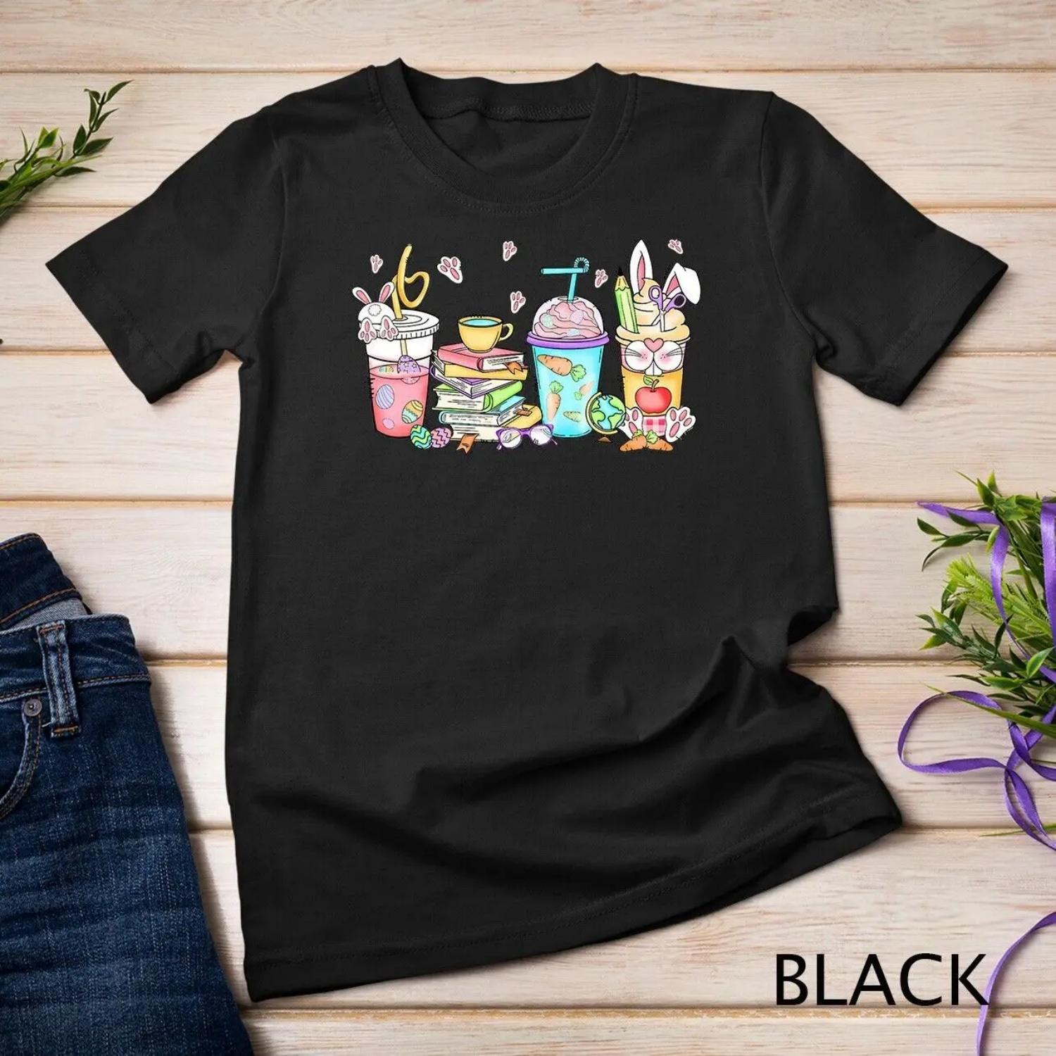 Happy Easter Bunny Coffee Lover Latte Iced Day T shirt XXXXXL чорний
Happy Easter Bunny Coffee Lover Latte Iced Day T shirt XXXXXL чорний