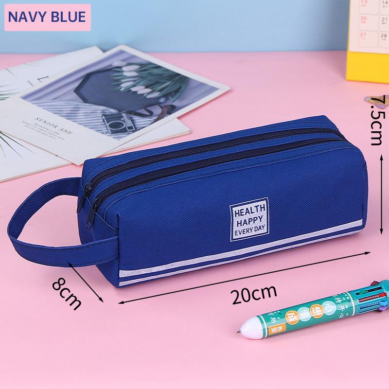 Пенал с двойной молнией, портативная сумка для карандашей для студентов, обратно в школу, аниме для детей, девочек, сумка для хранения, канцелярские принадлежности, подарок темно-синий
Пенал с двойной молнией, портативная сумка для карандашей для студентов, обратно в школу, аниме для детей, девочек, сумка для хранения, канцелярские принадлежности, подарок темно-синий