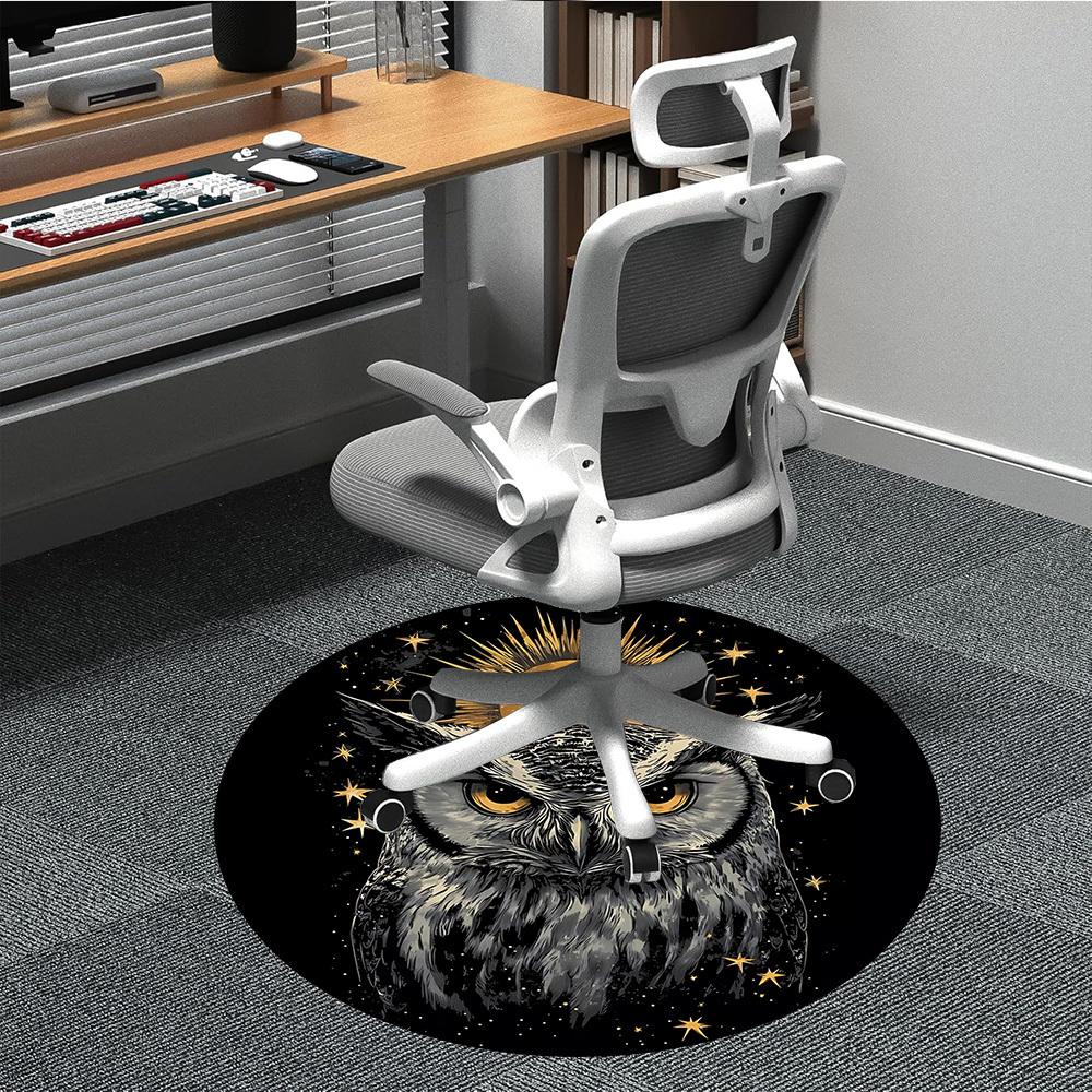 1pc Owl Moon Night Stars Chair Carpet for Office, Soft, Non-Slip Polyester Mat, Office, Living Room, Bedroom, Durable Polyester yy251207144 80cm by 80cm
1pc Owl Moon Night Stars Chair Carpet for Office, Soft, Non-Slip Polyester Mat, Office, Living Room, Bedroom, Durable Polyester yy251207144 80cm by 80cm
