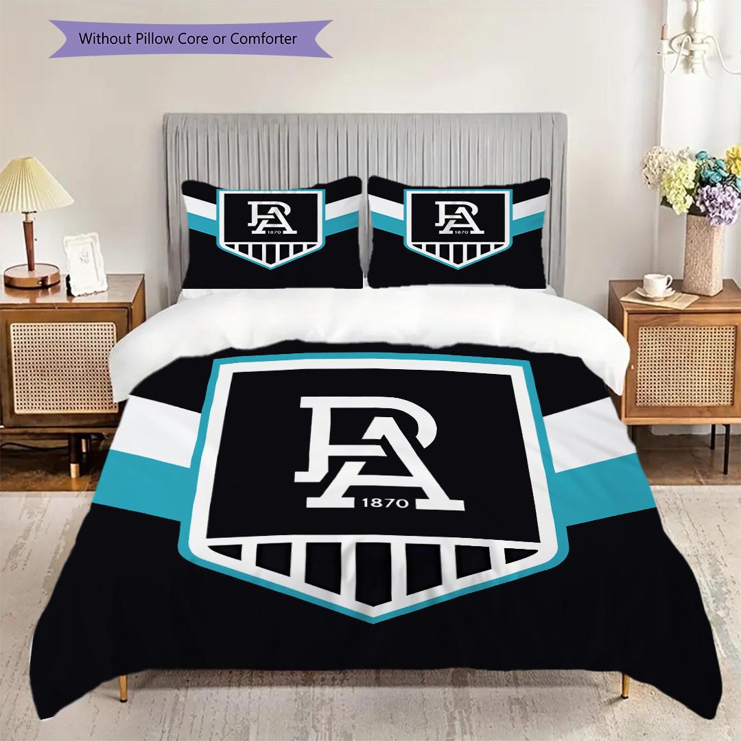 Port Adelaide Pattern Bedding Quilt Set Quilt Cover Pillowcase Home Decoration Birthday Gift (1 * duvet cover + 2 * pillowcase, without core) 155x200cm
Port Adelaide Pattern Bedding Quilt Set Quilt Cover Pillowcase Home Decoration Birthday Gift (1 * duvet cover + 2 * pillowcase, without core) 155x200cm
