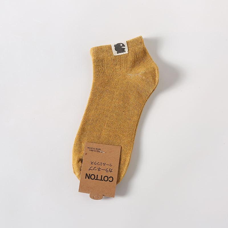 Мужские весенне-летние новые ретро хлопковые носки-лодочки однотонной расцветки с противоскользящей пяткой 1 pair имбирный
Мужские весенне-летние новые ретро хлопковые носки-лодочки однотонной расцветки с противоскользящей пяткой 1 pair имбирный