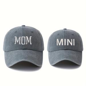 MOM Mini Embroidered Baseball Cap, Retro Casual Fedora, Trendy Sun Hat for Women, Breathable Outdoor Travel All-match Headwear
MOM Mini Embroidered Baseball Cap, Retro Casual Fedora, Trendy Sun Hat for Women, Breathable Outdoor Travel All-match Headwear