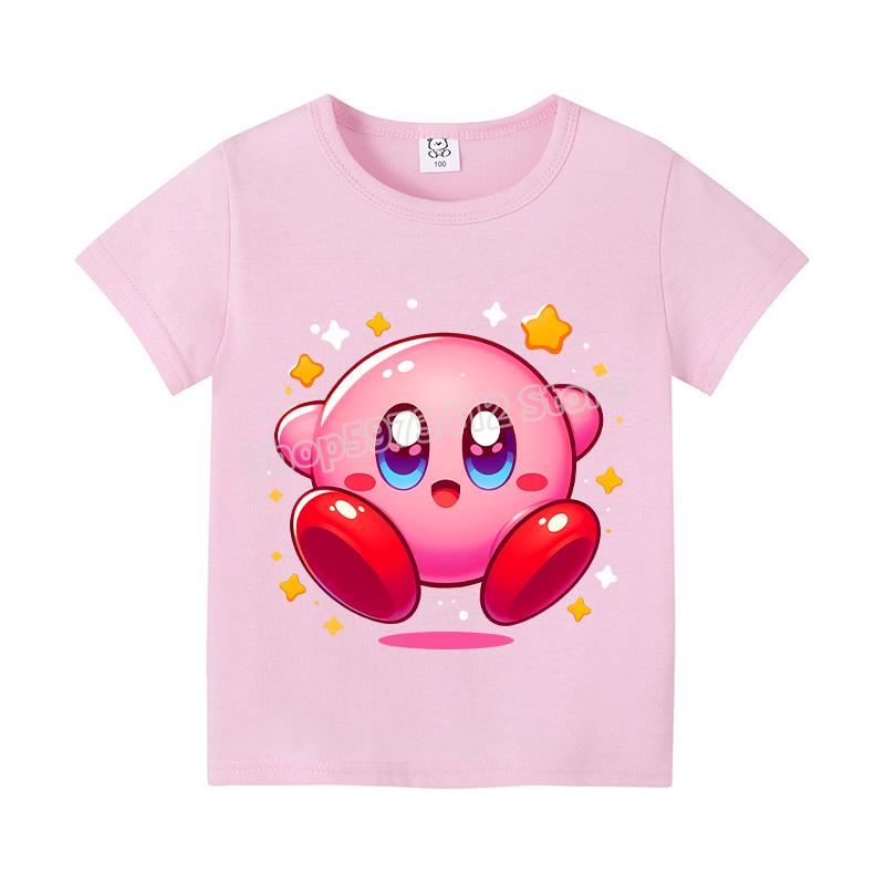 Kirby Summer Short Sleeve Tops Colorful Shirt O-neck Round Tee Cotton Colorful T-shirt Printing Cartoons Clothing Casual Clothes 150
Kirby Summer Short Sleeve Tops Colorful Shirt O-neck Round Tee Cotton Colorful T-shirt Printing Cartoons Clothing Casual Clothes 150