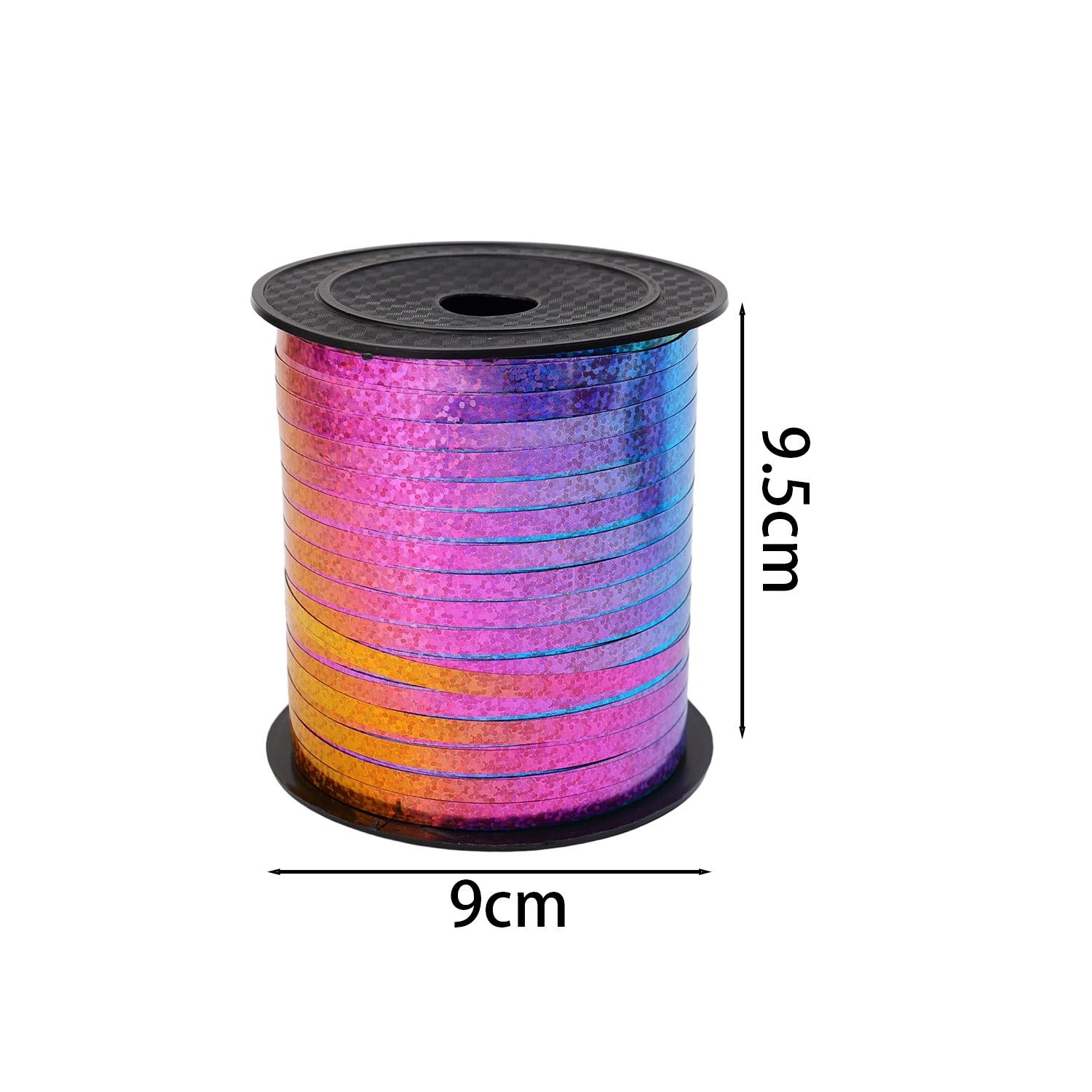 4/1Rolls Rainbow Balloon Ribbon Curling Colorful Shiny Metal Curly Roll Ribbons Strings for Gift Wrapping Wedding Birthday Decor 1roll (200m)
4/1Rolls Rainbow Balloon Ribbon Curling Colorful Shiny Metal Curly Roll Ribbons Strings for Gift Wrapping Wedding Birthday Decor 1roll (200m)