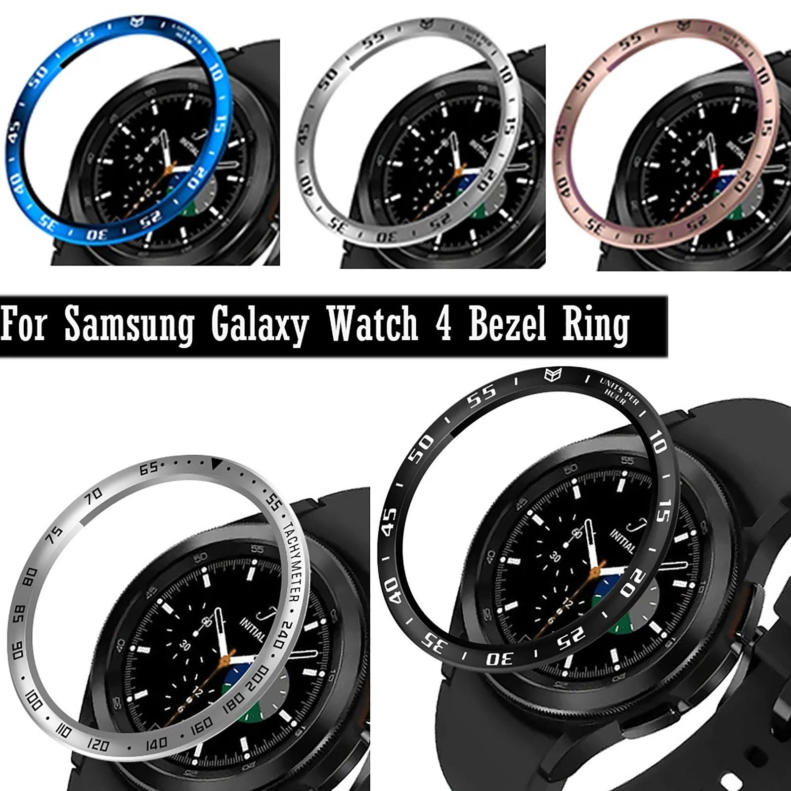 Кольцо безеля, стильный чехол из нержавеющей стали для Galaxy Watch 4, классический защитный корпус 42 мм, металлический корпус, клейкая лента 
Кольцо безеля, стильный чехол из нержавеющей стали для Galaxy Watch 4, классический защитный корпус 42 мм, металлический корпус, клейкая лента