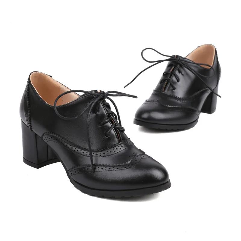 Большой размер 43 Женские оксфорды Ретро Высокий толстый каблук Броги Синие Красные Черные Круглый носок Вечернее платье Офисная леди Британские туфли на шнуровке 43
Большой размер 43 Женские оксфорды Ретро Высокий толстый каблук Броги Синие Красные Черные Круглый носок Вечернее платье Офисная леди Британские туфли на шнуровке 43