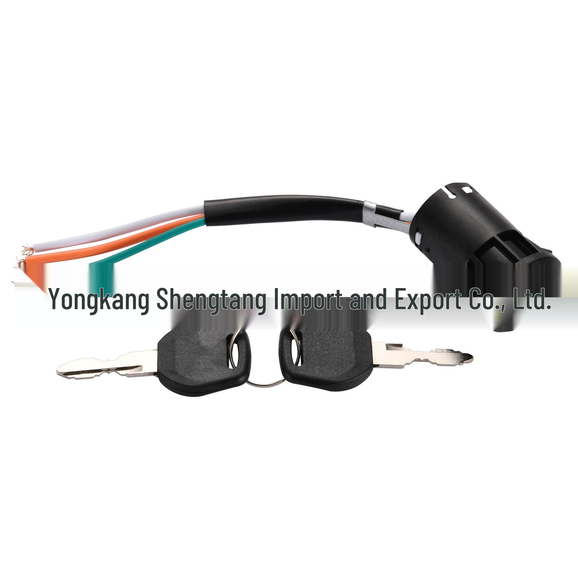 Waterproof 3-Wire Ignition Switch for Motorcycle, Dirtbike, ATV, Quad, Kart. H054-011
Waterproof 3-Wire Ignition Switch for Motorcycle, Dirtbike, ATV, Quad, Kart. H054-011