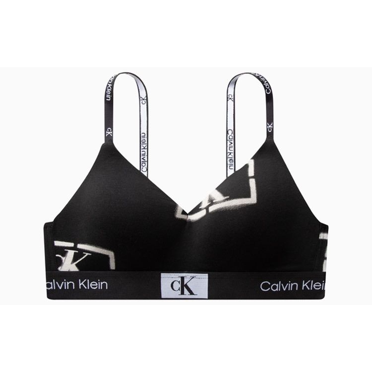 Calvin Klein CK96 Series Small Square Letter Logo Trim Wireless Bra Women underwear Black White QF7218-ACH L
Calvin Klein CK96 Series Small Square Letter Logo Trim Wireless Bra Women underwear Black White QF7218-ACH L