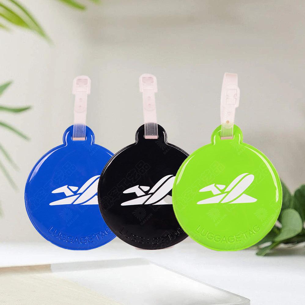 3 шт. Экологически чистая багажная бирка из ПВХ, цветная круглая, посадочный талон на самолет, аксессуары для багажа, идентификационная бирка, дорожная бирка 3pcs
3 шт. Экологически чистая багажная бирка из ПВХ, цветная круглая, посадочный талон на самолет, аксессуары для багажа, идентификационная бирка, дорожная бирка 3pcs
