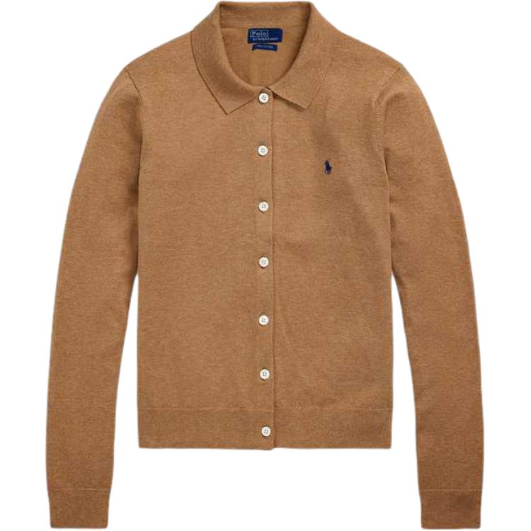 Polo Ralph Lauren Однотонный вязаный свитер с вышивкой маленького пони, однобортный, с длинным рукавом, женский свитер, верблюжий WMPOSWENDW20364-260 XS
Polo Ralph Lauren Однотонный вязаный свитер с вышивкой маленького пони, однобортный, с длинным рукавом, женский свитер, верблюжий WMPOSWENDW20364-260 XS
