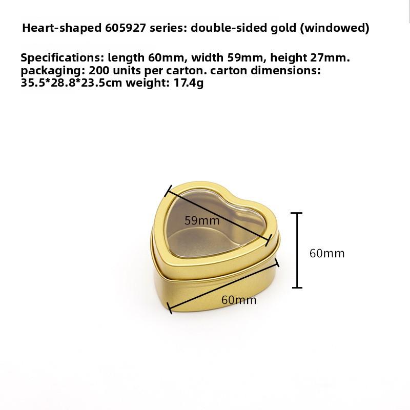 Tinplate small jewelry heart-shaped iron can tinplate box badge small u disk iron box
Tinplate small jewelry heart-shaped iron can tinplate box badge small u disk iron box