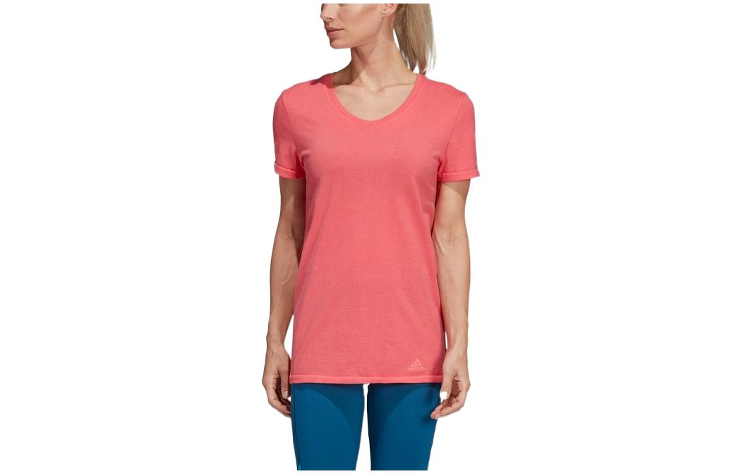 Adidas T Shirts Women s Pink Crew Neck Moderate Straight Fit DX2150 L
Adidas T Shirts Women s Pink Crew Neck Moderate Straight Fit DX2150 L
