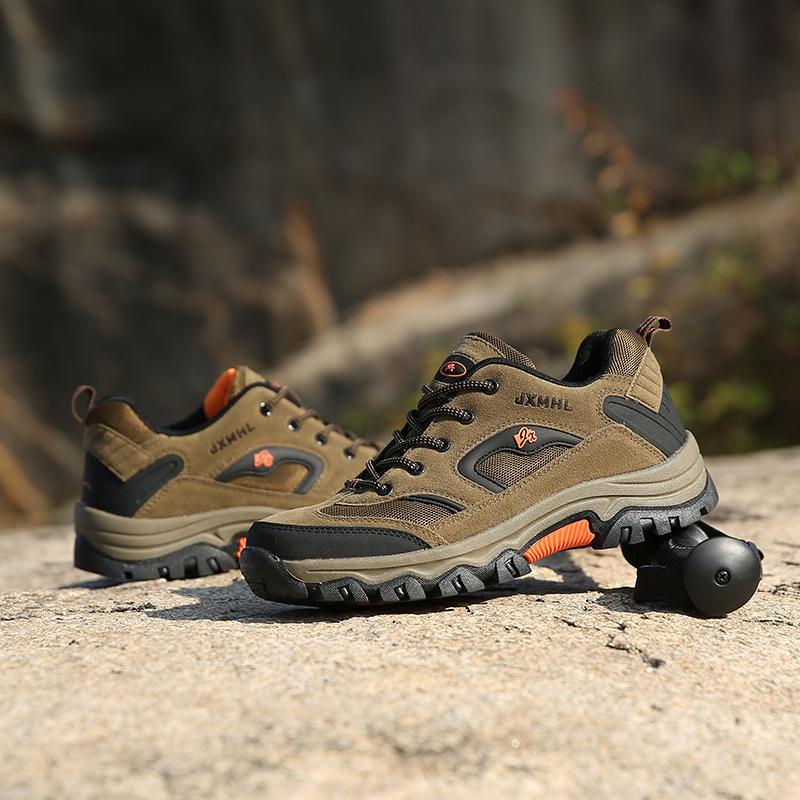 Spring new round head lace-up outdoor mountaineering sports shoes casual running shoes 39 хаки
Spring new round head lace-up outdoor mountaineering sports shoes casual running shoes 39 хаки