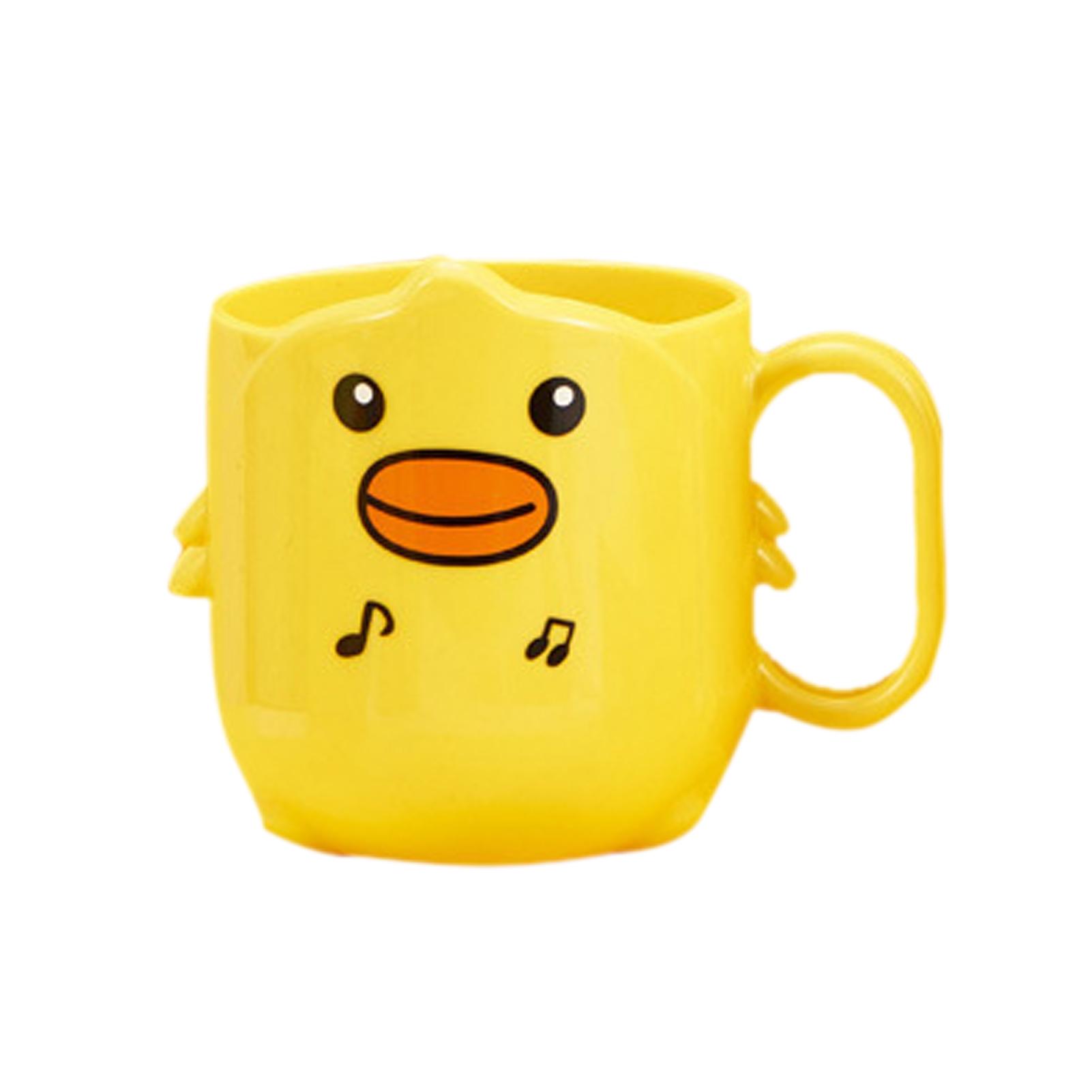 Tooth Brush Cup PP Cute Cartoon Duck Pattern Children Water Mug for Household Bathroom Type 3 400ml
Tooth Brush Cup PP Cute Cartoon Duck Pattern Children Water Mug for Household Bathroom Type 3 400ml
