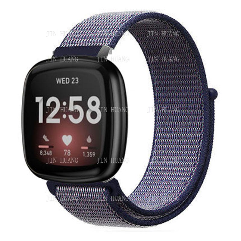 Нейлоновий ремінець для Fitbit Versa 4 3 2 Lite Смарт-годинник ремінець для заміни Браслет-петля Correa для Fitbit Sense 2 versa 2 or versa lite midnight синього кольору
Нейлоновий ремінець для Fitbit Versa 4 3 2 Lite Смарт-годинник ремінець для заміни Браслет-петля Correa для Fitbit Sense 2 versa 2 or versa lite midnight синього кольору
