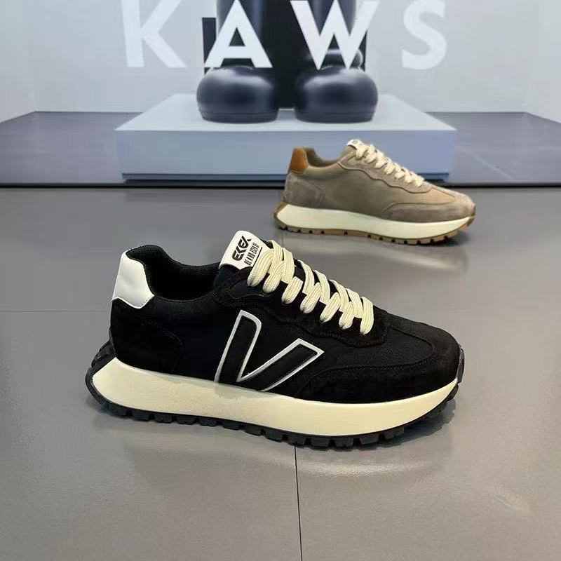 Мужская обувь 2025 года, весна, новые мужские туфли на платформе, повседневная обувь, модная обувь, мужская спортивная обувь на шнуровке, низкие кроссовки для серфинга, корейская версия 44 чёрный
Мужская обувь 2025 года, весна, новые мужские туфли на платформе, повседневная обувь, модная обувь, мужская спортивная обувь на шнуровке, низкие кроссовки для серфинга, корейская версия 44 чёрный