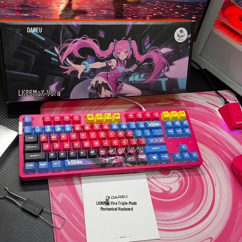Dareu LK86 Max Vera Tri-Mode Mechanical Keyboard
Dareu LK86 Max Vera Tri-Mode Mechanical Keyboard
