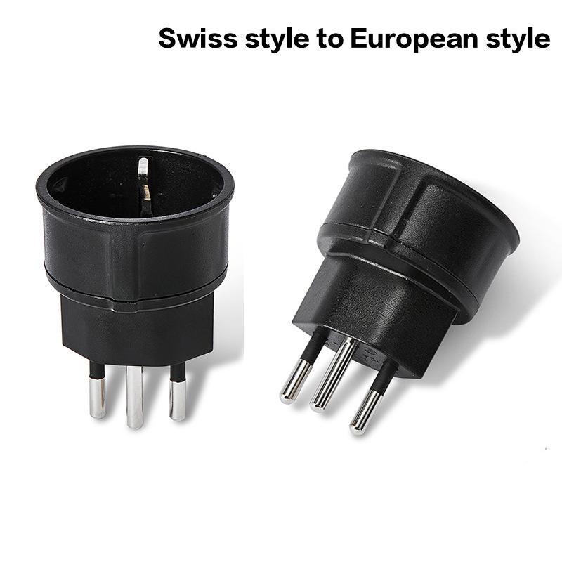 European France To Plugs Travel Adapter 3 Pin Plug 10A 250V Power Plug Eu To Switzerland Electrical Plug A2
European France To Plugs Travel Adapter 3 Pin Plug 10A 250V Power Plug Eu To Switzerland Electrical Plug A2