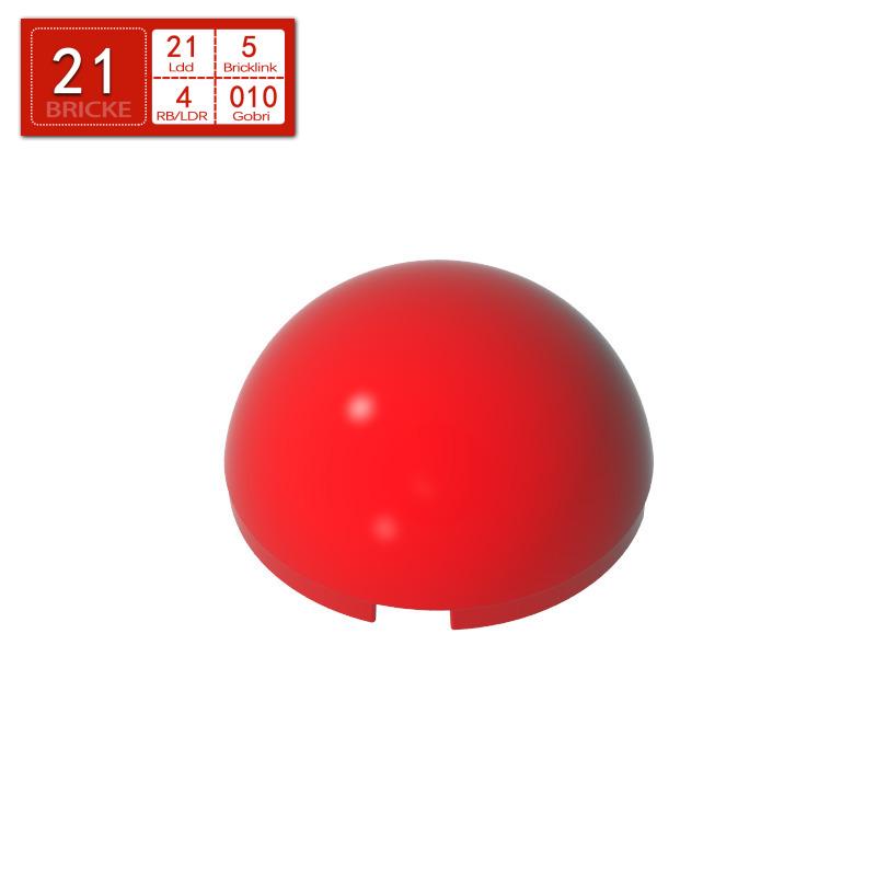 BRICKE 4x4 Dome Cover for Lego 86500 Building Blocks Educational Toy 50g (~24 pcs) яскраво-червоного кольору
BRICKE 4x4 Dome Cover for Lego 86500 Building Blocks Educational Toy 50g (~24 pcs) яскраво-червоного кольору