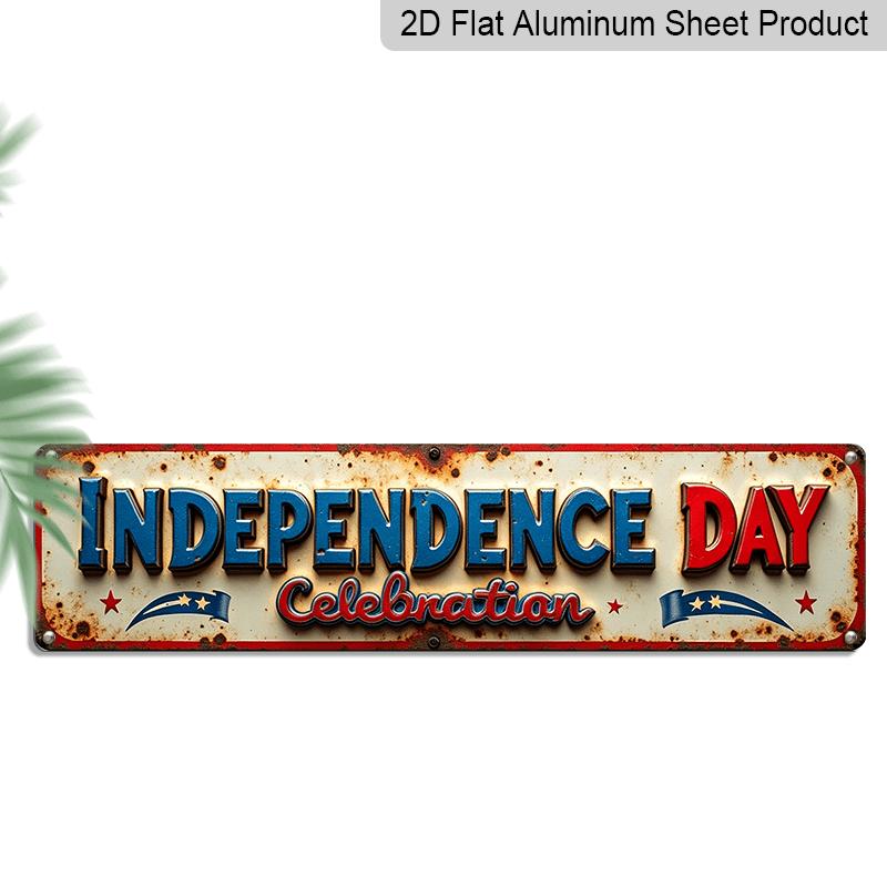 This Is A Two-Dimensional Aluminum Signboard Aluminium Decorative Sign, Serving As A Captivating Wall Decoration. It Features An Independence 40cm x 10cm
This Is A Two-Dimensional Aluminum Signboard Aluminium Decorative Sign, Serving As A Captivating Wall Decoration. It Features An Independence 40cm x 10cm
