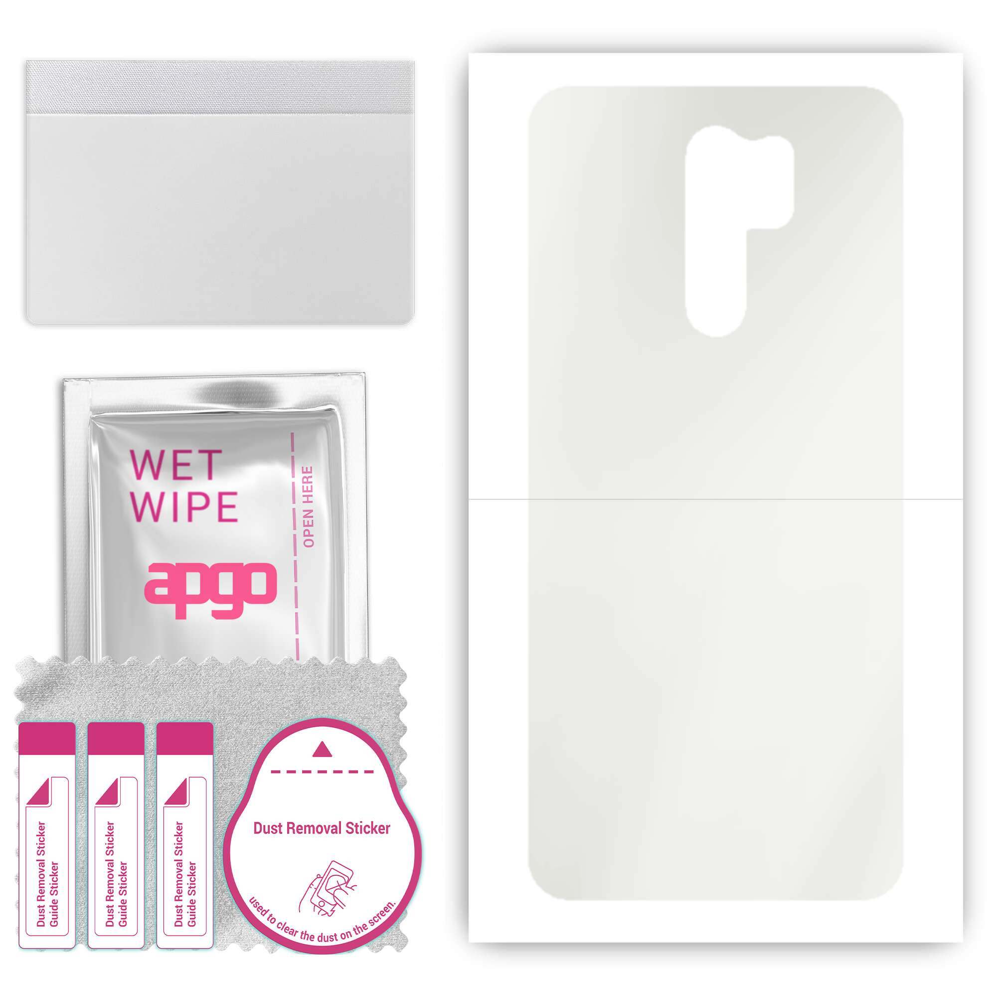 apgo MATTE Protective Skin Sticker для задньої панелі, сумісний із Xiaomi Redmi 9, Wrap Film, Hydrogel Film, гнучкий, м’який ТПУ з позиціонуючим шаром ea
apgo MATTE Protective Skin Sticker для задньої панелі, сумісний із Xiaomi Redmi 9, Wrap Film, Hydrogel Film, гнучкий, м’який ТПУ з позиціонуючим шаром ea