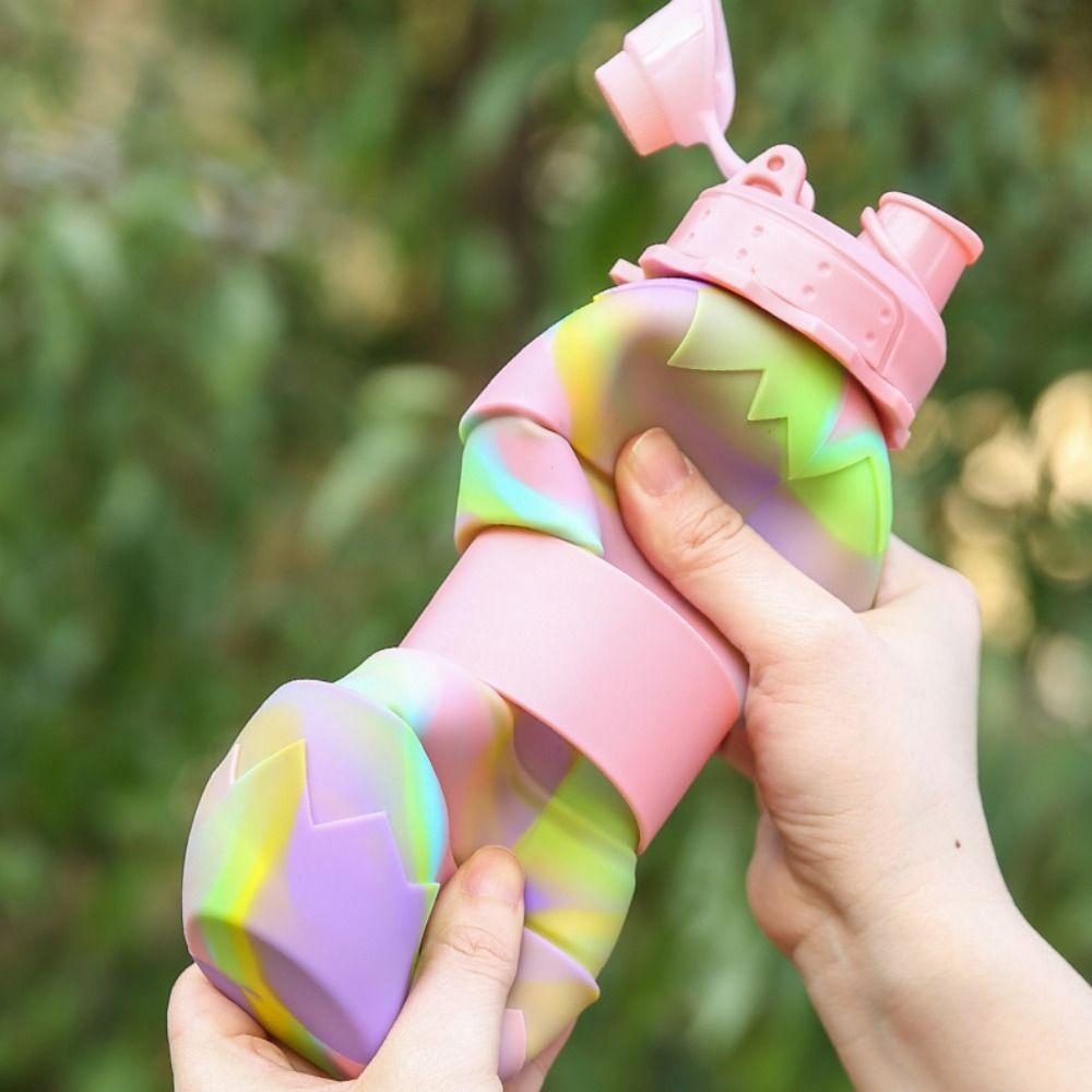 With Carabiner Silicone Folding Cups Silicone Portable Water Bottle Outdoor Sport синій
With Carabiner Silicone Folding Cups Silicone Portable Water Bottle Outdoor Sport синій