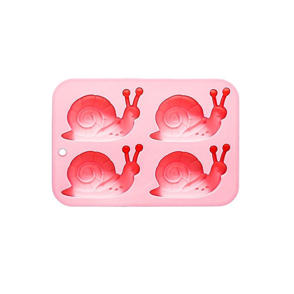 DIY Food Grade Silicone Snail Silicone Molds 4 Cavity 3D Shape Escargot Shape Mold Cake Decorating Tools Baking рожевий
DIY Food Grade Silicone Snail Silicone Molds 4 Cavity 3D Shape Escargot Shape Mold Cake Decorating Tools Baking рожевий