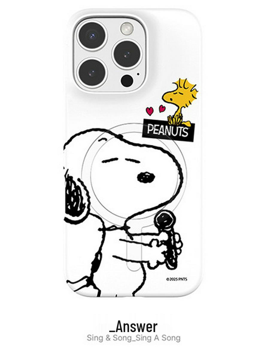 Snoopy & Charlie Cute Cartoon Magnetic Phone Case for iPhone 17 Pro Max Standard білий
Snoopy & Charlie Cute Cartoon Magnetic Phone Case for iPhone 17 Pro Max Standard білий
