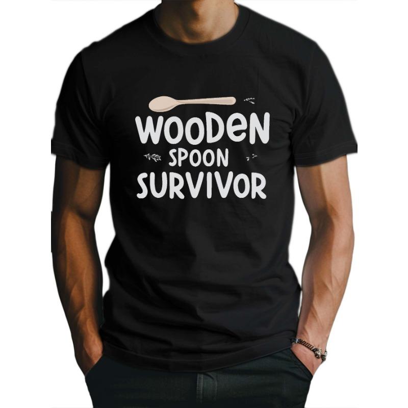 European Size Men s Wooden Spoon Survivor Graphic T-Shirt - Casual, Breathable Cotton, Sweat-Wicking with Round Neck and Short Sleeves S разноцветный
European Size Men s Wooden Spoon Survivor Graphic T-Shirt - Casual, Breathable Cotton, Sweat-Wicking with Round Neck and Short Sleeves S разноцветный