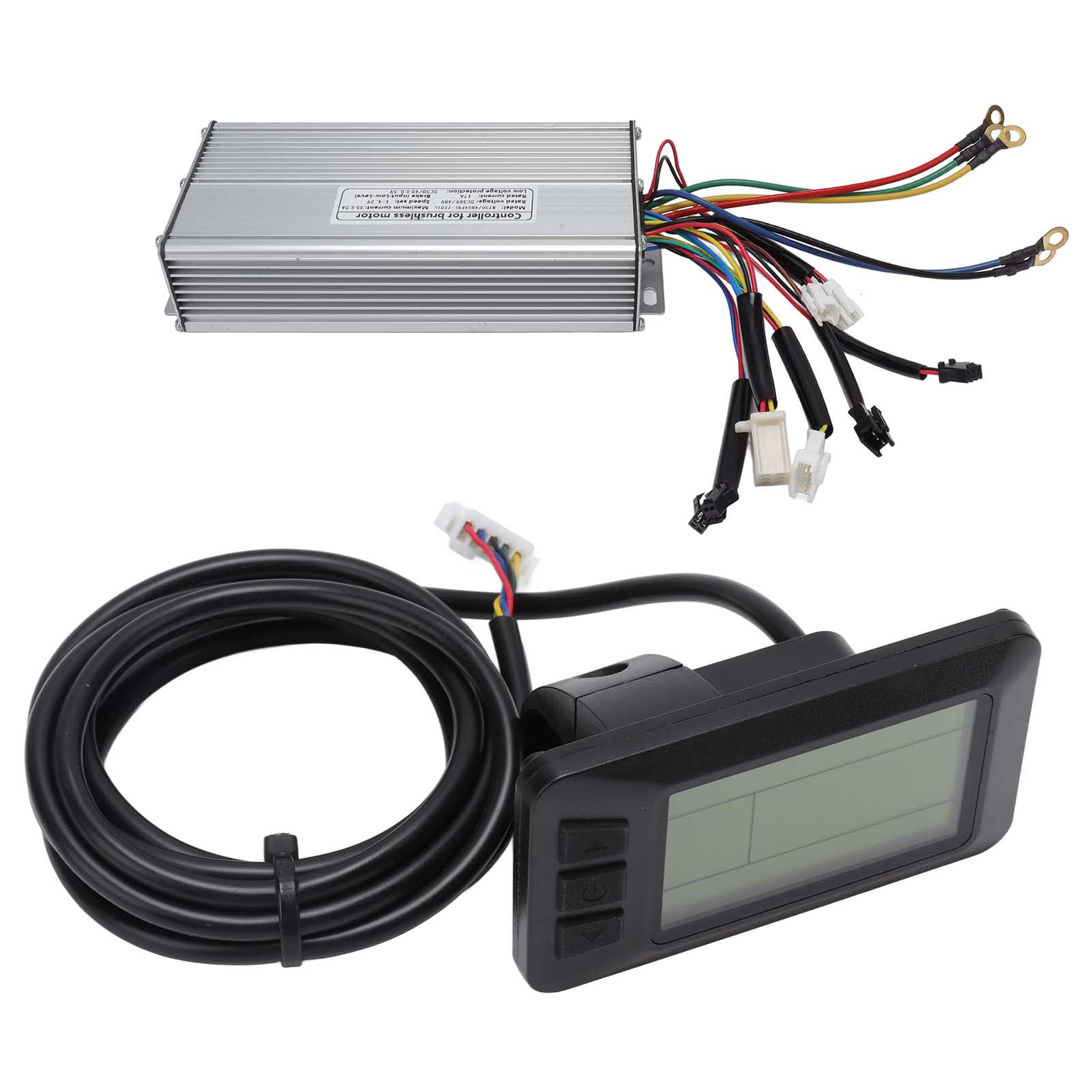35A Sine Wave Bike Motor Controller with Light Line for KT LCD7U Panel Bike Modified Controller Set for 1500W Motor
35A Sine Wave Bike Motor Controller with Light Line for KT LCD7U Panel Bike Modified Controller Set for 1500W Motor