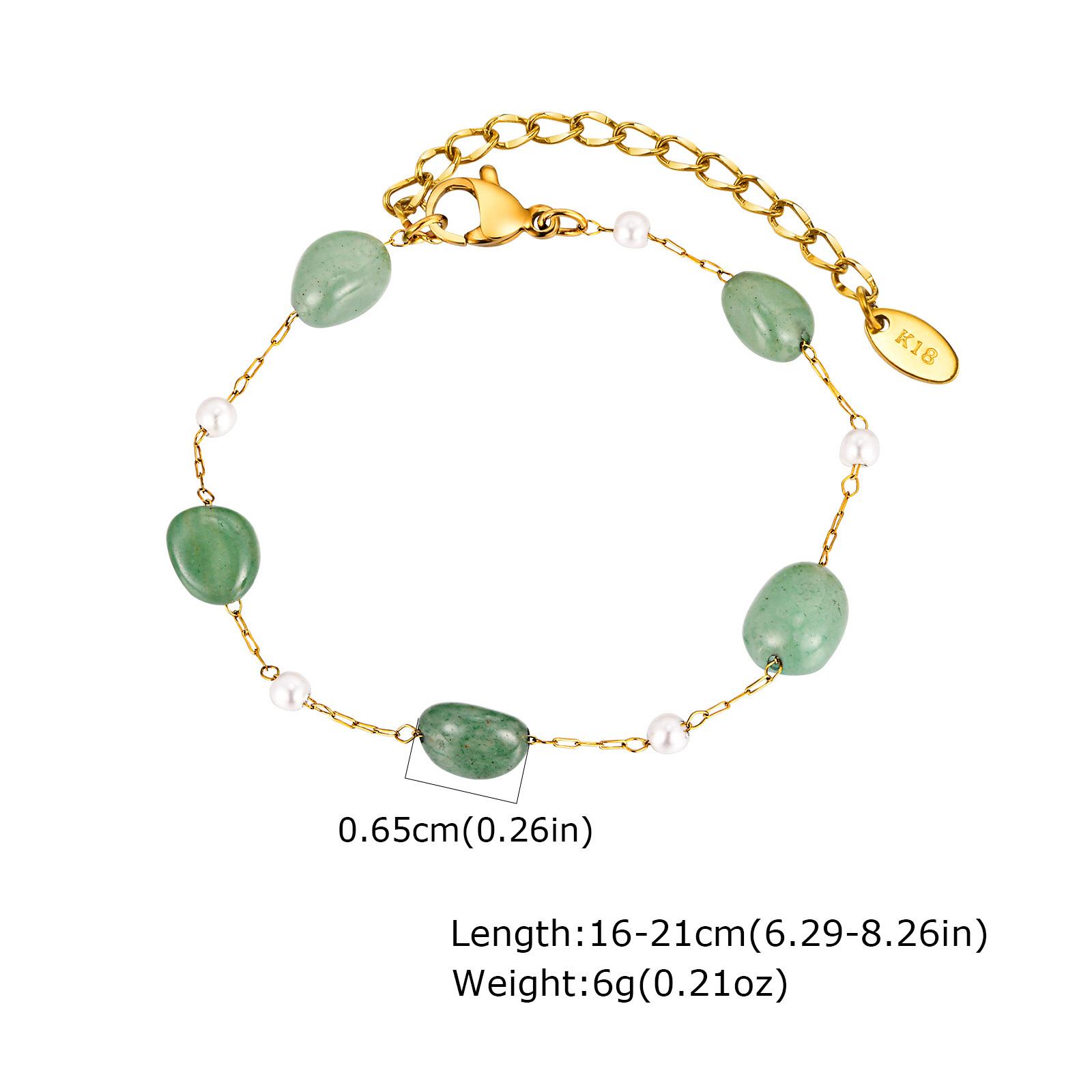 18k Gold Plated Stainless Steel Chain with Stone Bracelet for Women Girls New Style 2025 Trendy Jewelry
18k Gold Plated Stainless Steel Chain with Stone Bracelet for Women Girls New Style 2025 Trendy Jewelry