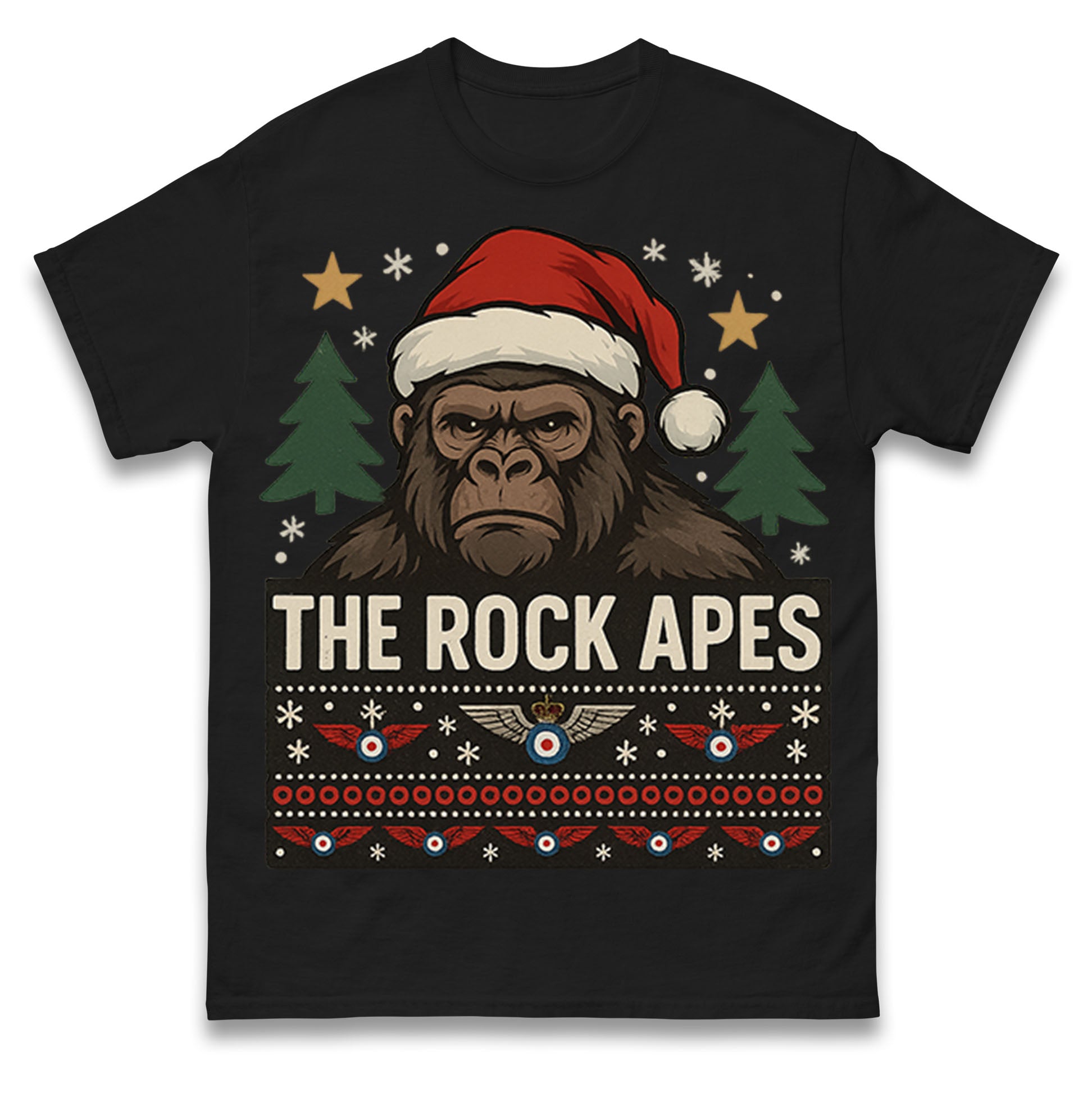 The Rock Apes RAF Regiment Christmas T Shirt Tshirt Mens Womens Unisex Tops Tees XL
The Rock Apes RAF Regiment Christmas T Shirt Tshirt Mens Womens Unisex Tops Tees XL