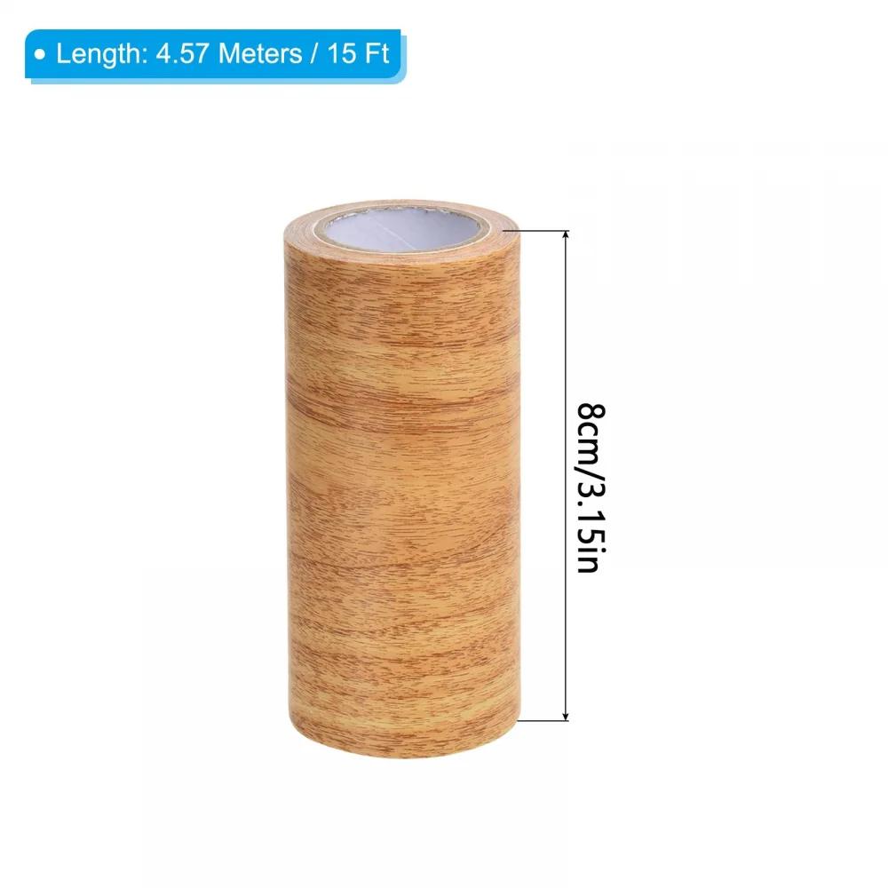 1roll 8cm/4.57m Simulation Wood Grain Repair Glue Tape Roll Self-adhesive Wallpaper Contact Paper Door Furniture Table Decor 8cmx4.57m
1roll 8cm/4.57m Simulation Wood Grain Repair Glue Tape Roll Self-adhesive Wallpaper Contact Paper Door Furniture Table Decor 8cmx4.57m