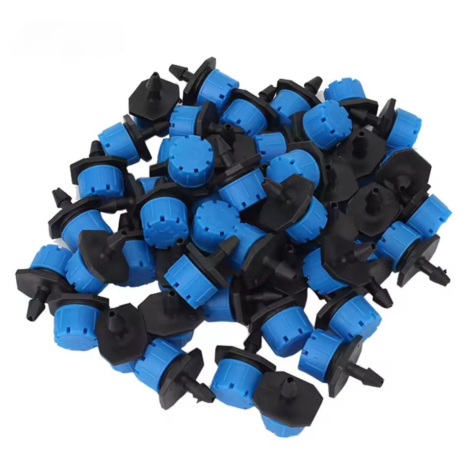 8 отворів, регульований зрошувальний крапельний спринклерний емітерний крапельний мікроскопічний спринклер для крапельного зрошення для системи поливу 100pcs синій
8 отворів, регульований зрошувальний крапельний спринклерний емітерний крапельний мікроскопічний спринклер для крапельного зрошення для системи поливу 100pcs синій
