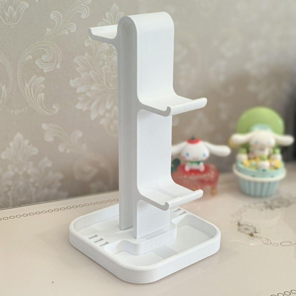 2-Tier Game Controller Stand Headphone Holder 2-in-1 Dual Layer Display Stand Base Desk Organizer Home Gaming Room Decor
2-Tier Game Controller Stand Headphone Holder 2-in-1 Dual Layer Display Stand Base Desk Organizer Home Gaming Room Decor