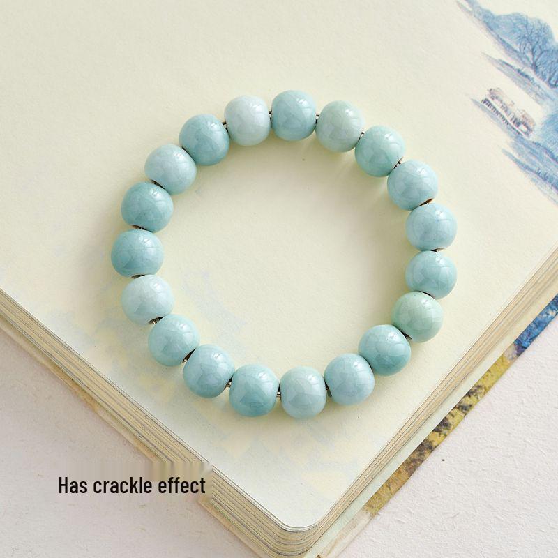 Ceramic Candy Color Bead Bracelet - Elastic, Non-Fading, Ancient Style for Girls.
Ceramic Candy Color Bead Bracelet - Elastic, Non-Fading, Ancient Style for Girls.