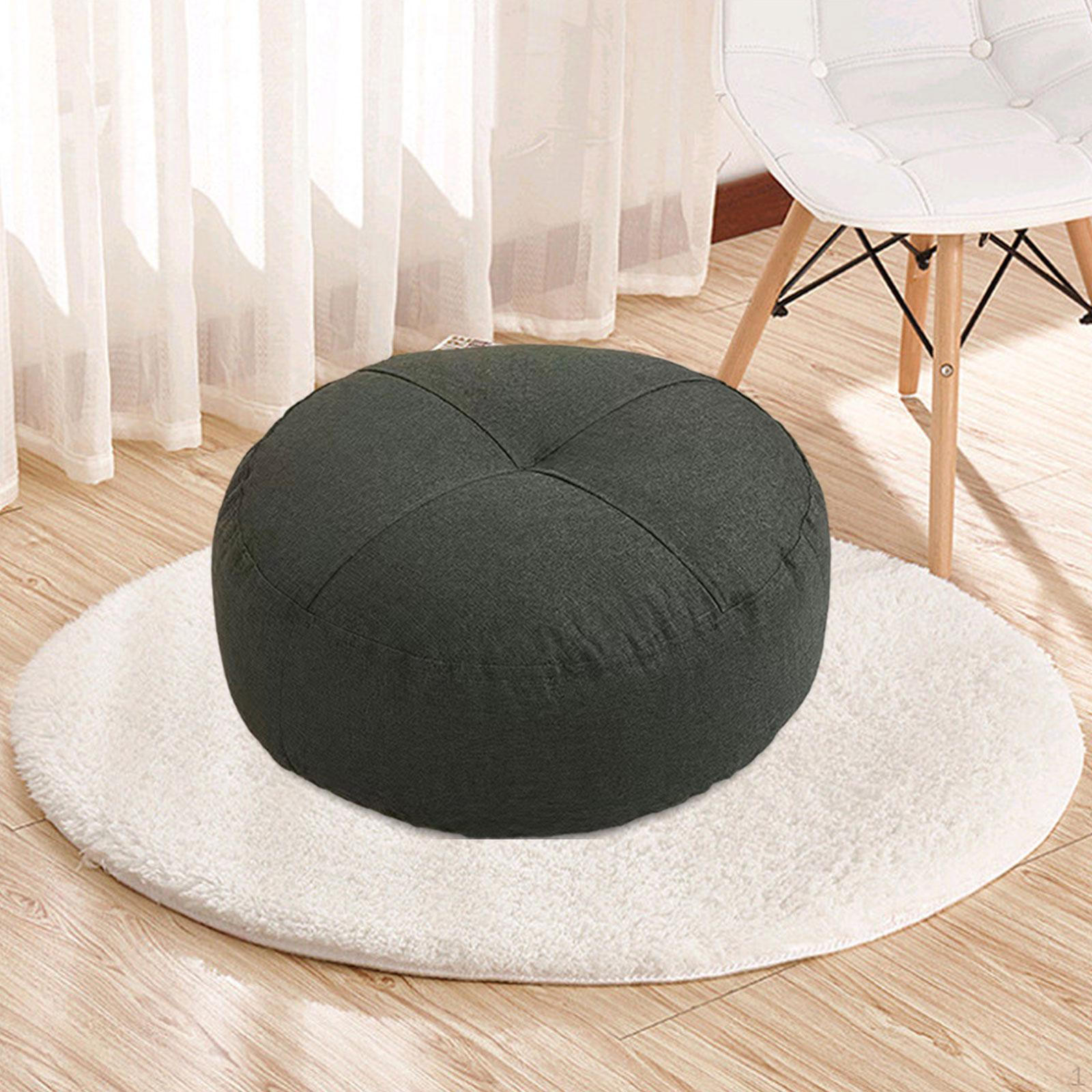 Circular Floor Cushion for Meditation And Relaxation in Living Deep Gray
Circular Floor Cushion for Meditation And Relaxation in Living Deep Gray