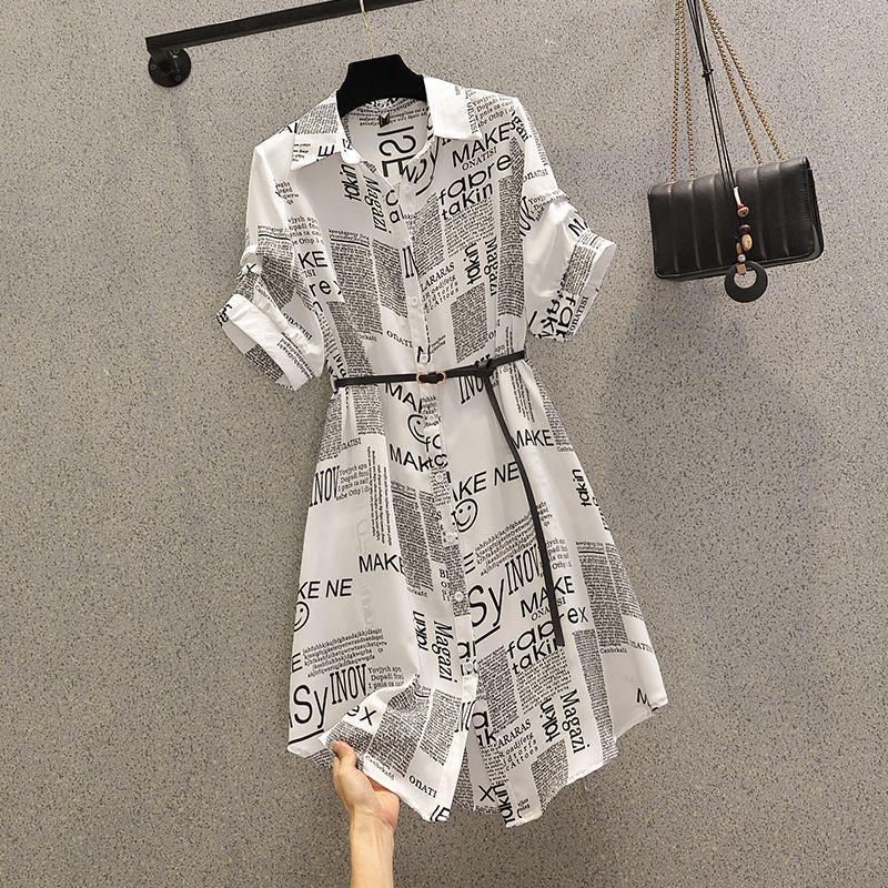 Plus Size Women s Retro Hong Kong Style Slimming Irregular Print Shirt Dress M (85-100 jin)
Plus Size Women s Retro Hong Kong Style Slimming Irregular Print Shirt Dress M (85-100 jin)